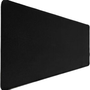 Mousepad Gamer Extra Grande 90 x 40 cm Com Base Emborrachada - Preto