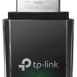 Adaptador USB 3.0 Mini TP-Link Archer T3U Wireless AC1300 Dual Band 2.4/5 GHz MU-MIMO, Preto.
