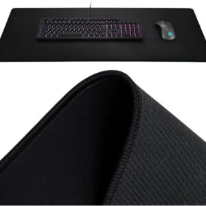 Mouse Pad Gamer Extra Grande 90×40cm – XL Antiderrapante, Resistente à Água e com Borda Costurada